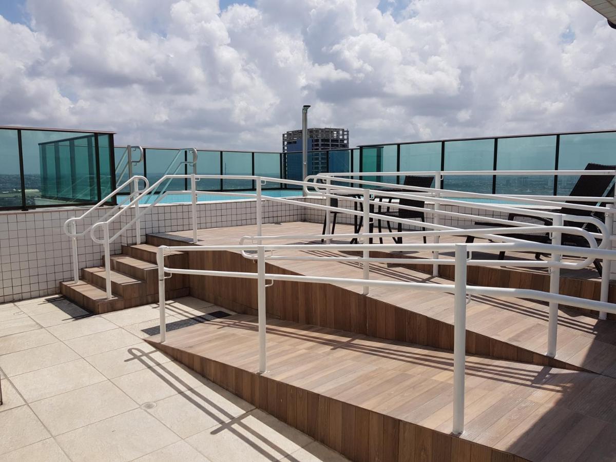 Flat Luxo Completo Em Boa Viagem Junto Ao Shopping Leilighet Recife Eksteriør bilde